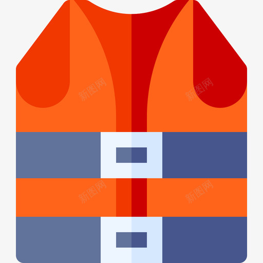 救生衣水上运动6平底鞋svg_新图网 https://ixintu.com 救生衣 水上运动 平底