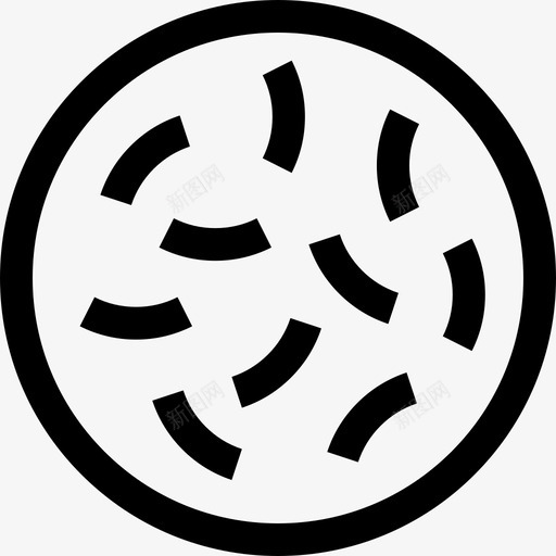 培养皿实验室90线性svg_新图网 https://ixintu.com 培养皿 实验室 线性