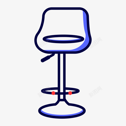 吧椅svg_新图网 https://ixintu.com 吧椅