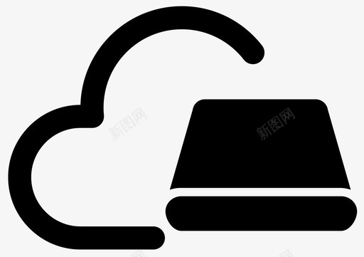 企业云盘svg_新图网 https://ixintu.com 企业