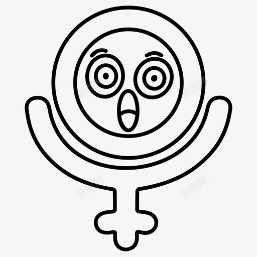 金星占星术金星符号svg_新图网 https://ixintu.com 金星 星座 占星术 符号 黄道 十二 一套 掌心 矢量 矢量图 图标