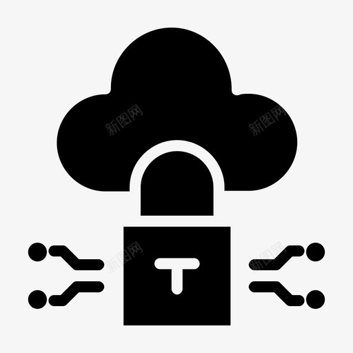 云安全网络安全雕文svg_新图网 https://ixintu.com 安全 网络安全 雕文
