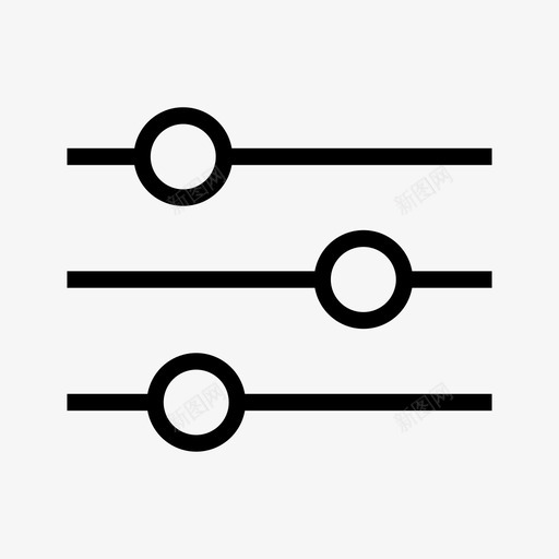 音量均衡器音频均衡器svg_新图网 https://ixintu.com 均衡器 音量 音频