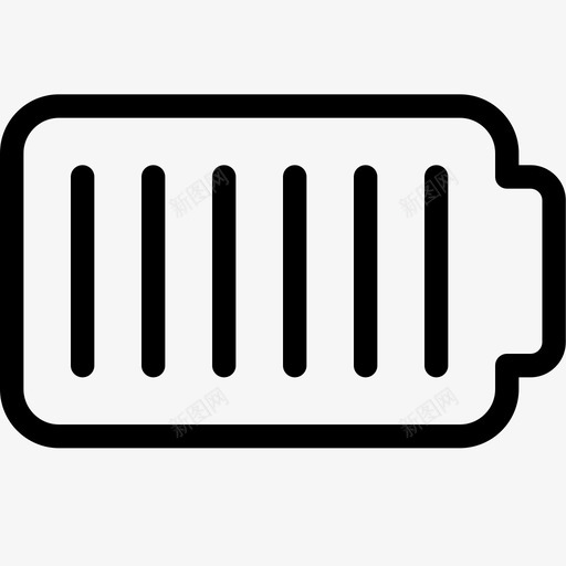 满载电池和电源线性svg_新图网 https://ixintu.com 满载 电池 电源 线性