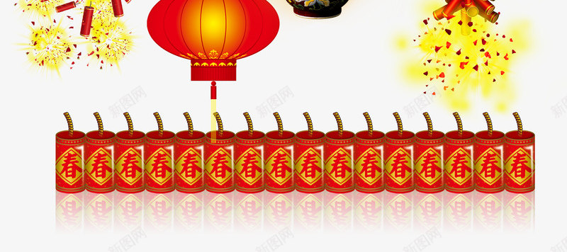 灯笼鞭炮爆竹葫芦剪纸喜庆春节红布春节喜庆春节或元旦png免抠素材_新图网 https://ixintu.com 春节 喜庆 灯笼 鞭炮 爆竹 葫芦 剪纸 红布 元旦