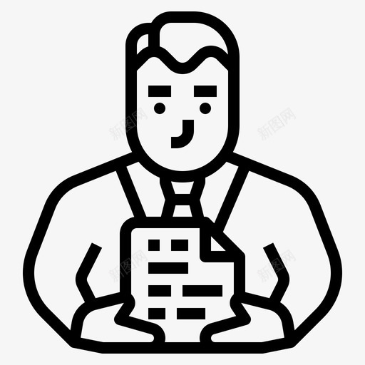 顾问建议头像svg_新图网 https://ixintu.com 顾问 建议 头像 业务 管理 人力资源 大纲 图标