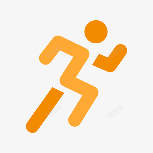钉钉运动01svg_新图网 https://ixintu.com 钉钉 运动 填充 扁平