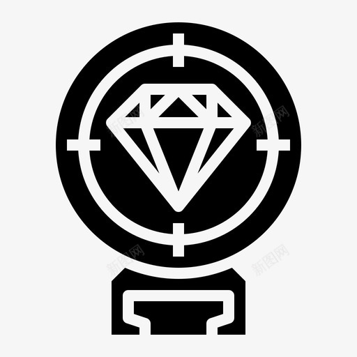焦点眼睛视野svg_新图网 https://ixintu.com 焦点 眼睛 视野 视觉 创意 立体 立体图 图标