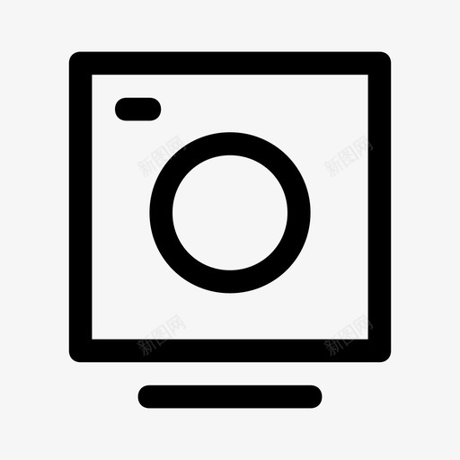 迷你洗衣机svg_新图网 https://ixintu.com 迷你 洗衣机