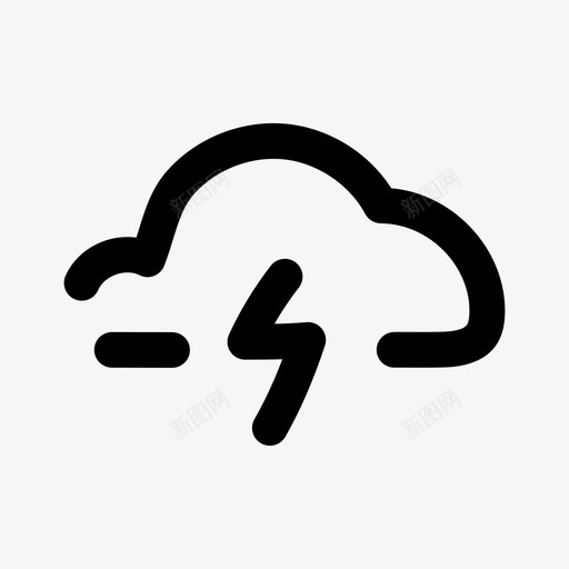 云季节风暴svg_新图网 https://ixintu.com 季节 风暴 雷声 天气 ui 涂鸦