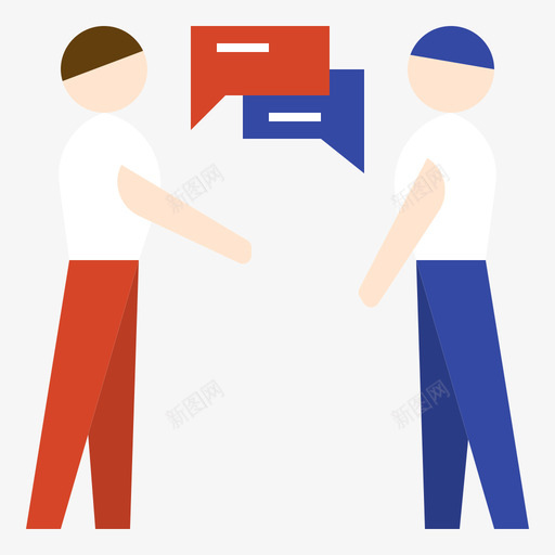 咨询商业模式1扁平svg_新图网 https://ixintu.com 咨询 商业 模式 扁平