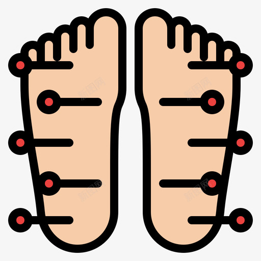针灸spa49线色svg_新图网 https://ixintu.com 针灸 spa 线色
