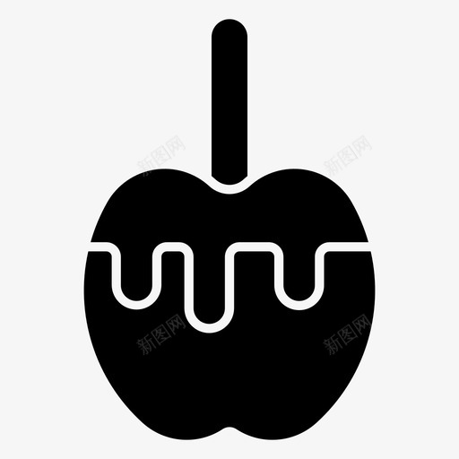 焦糖苹果甜点食物svg_新图网 https://ixintu.com 焦糖 苹果 甜点 食物 假日