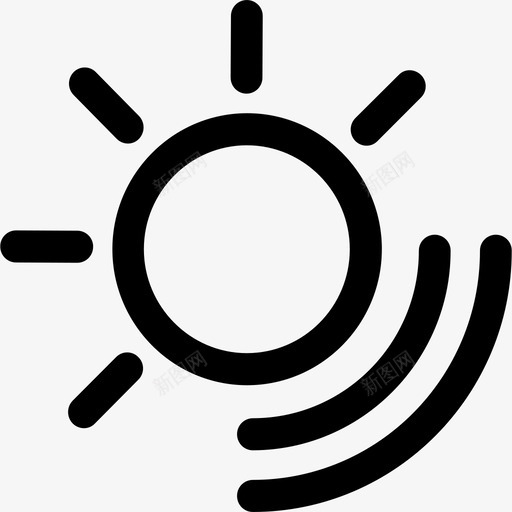 光照度传感器svg_新图网 https://ixintu.com 光照 照度 传感器