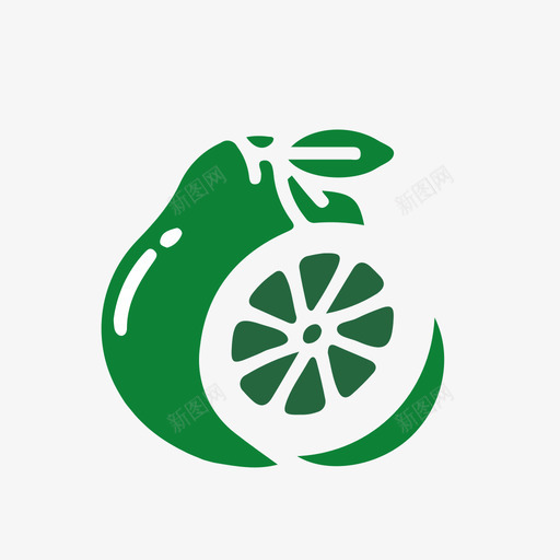 西柚svg_新图网 https://ixintu.com 西柚 图标 1901