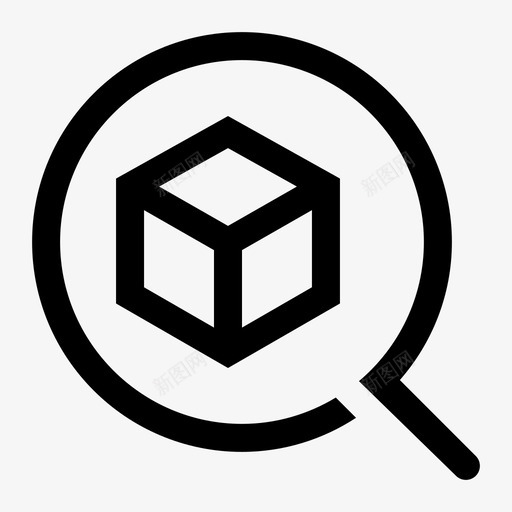 快递查询svg_新图网 https://ixintu.com 快递 查询 线性 简约