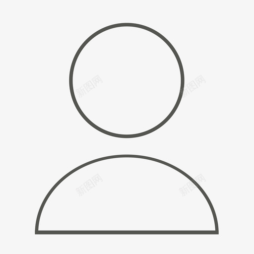 iconusersvg_新图网 https://ixintu.com iconuser 线性