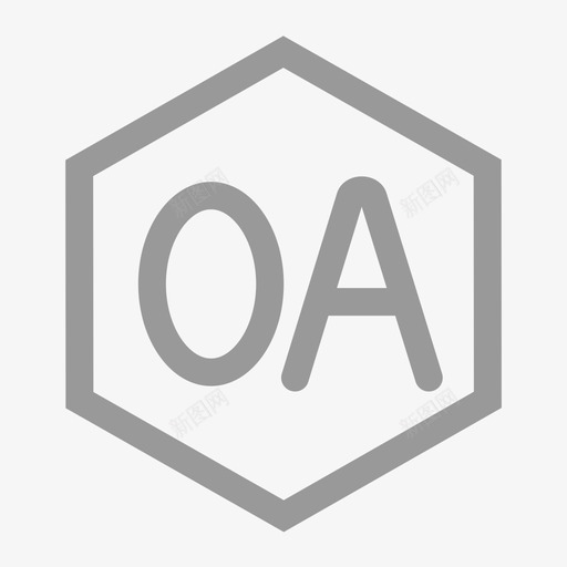 OA灰svg_新图网 https://ixintu.com OA