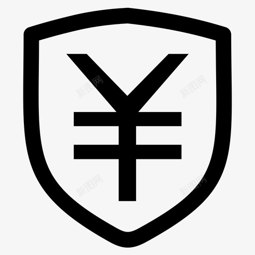 钱盾svg_新图网 https://ixintu.com 钱盾 商务