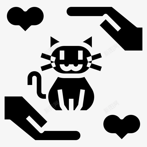 宠物护理动物狗svg_新图网 https://ixintu.com 宠物 护理 动物 兽医 雕文
