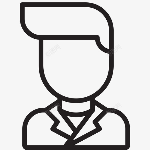3avatarmanstylesvg_新图网 https://ixintu.com 3avatar man style