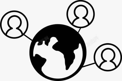 社交电商svg_新图网 https://ixintu.com 社交 电商