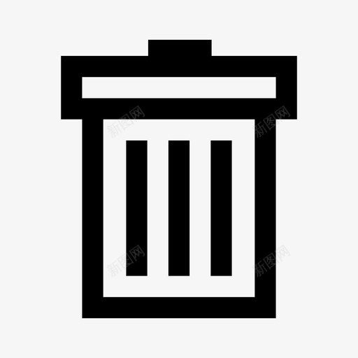 垃圾回收回收站svg_新图网 https://ixintu.com 垃圾 回收 回收站 垃圾桶
