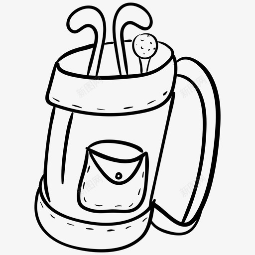 采购产品高尔夫配件高尔夫配件高尔夫套件svg_新图网 https://ixintu.com 高尔夫 配件 曲棍球 运动 采购 套装 雪线 滑雪 板球 球棒 产品