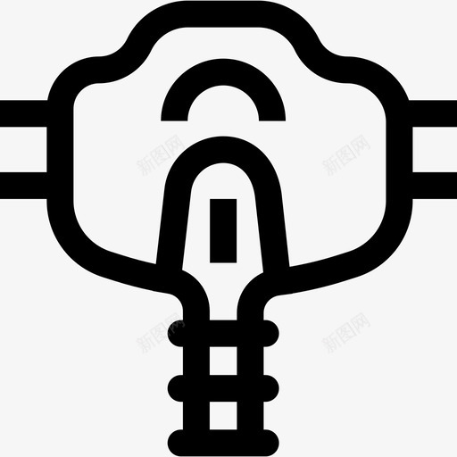 呼吸机107医院线性svg_新图网 https://ixintu.com 呼吸机 医院 线性