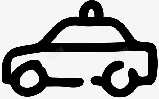 警察汽车巡警svg_新图网 https://ixintu.com 警察 汽车 巡警 出租车 车辆