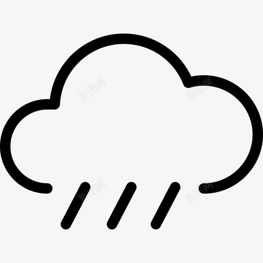 A中雨svg_新图网 https://ixintu.com 中雨