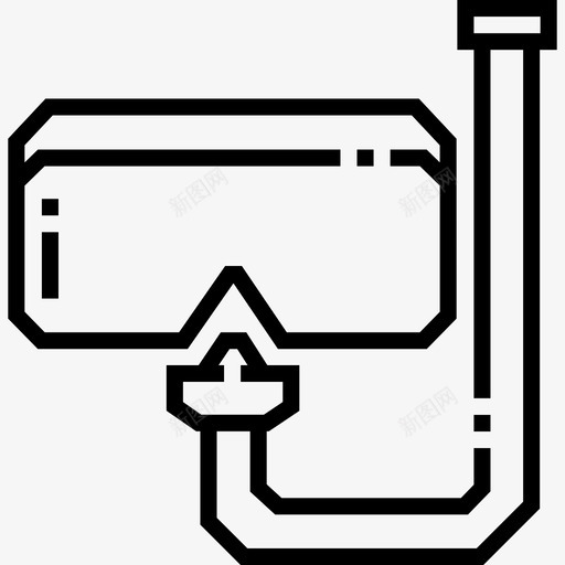 浮潜水上运动直线运动svg_新图网 https://ixintu.com 浮潜 水上运动 直线 运动