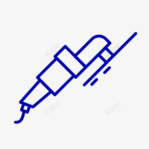 手磨电动切割机svg_新图网 https://ixintu.com 手磨 电动 切割机 线性 简约 单色