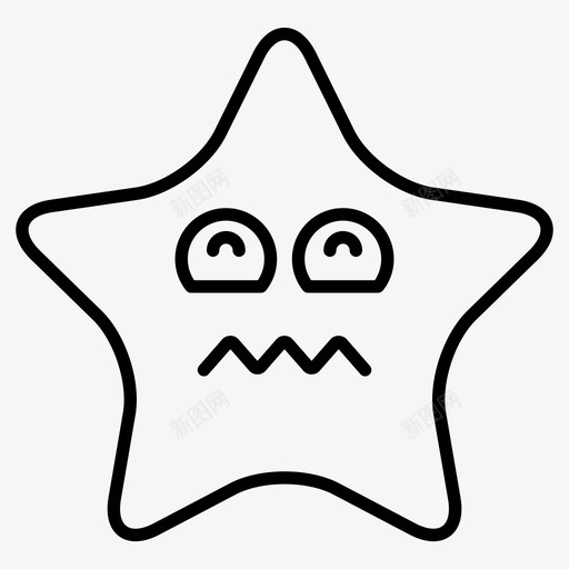 星星表情符号疲惫svg_新图网 https://ixintu.com 表情 星星 符号 疲惫 枯萎
