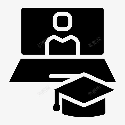 学习在线教育57填充svg_新图网 https://ixintu.com 学习 在线教育 填充