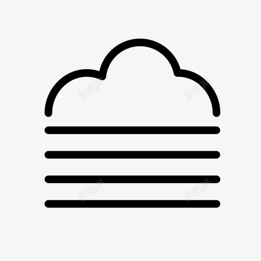 强浓雾svg_新图网 https://ixintu.com 浓雾
