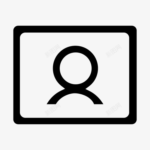 账号资料svg_新图网 https://ixintu.com 账号 资料
