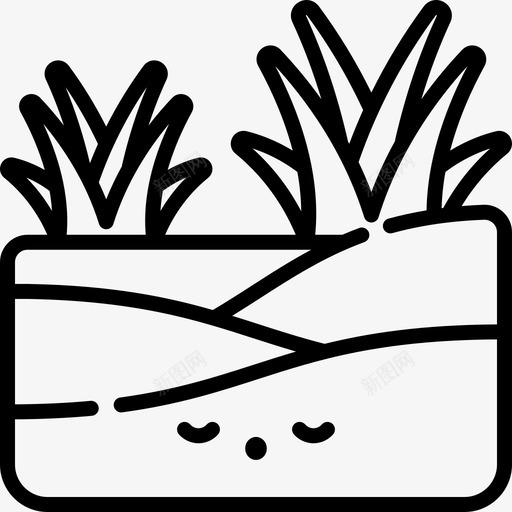 沼泽雨林8线性svg_新图网 https://ixintu.com 沼泽 雨林 线性