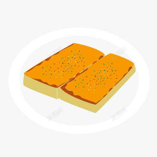 铁板煎豆腐svg_新图网 https://ixintu.com 铁板 豆腐 简约 多色 精美 手绘 圆润 可爱