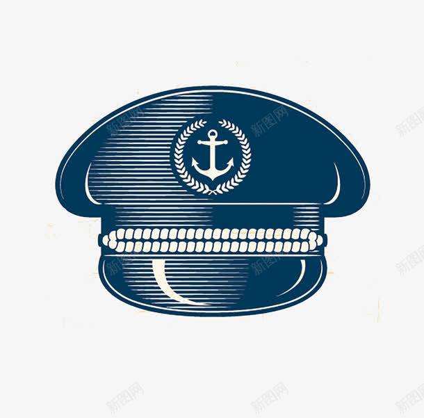 军帽png免抠素材_新图网 https://ixintu.com 军帽 标志 海军 蓝色