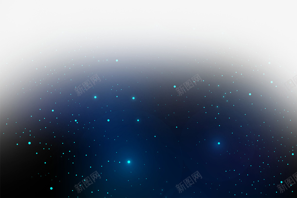 黑夜中的荧光png免抠素材_新图网 https://ixintu.com 荧光 亮度 黑夜 蓝色