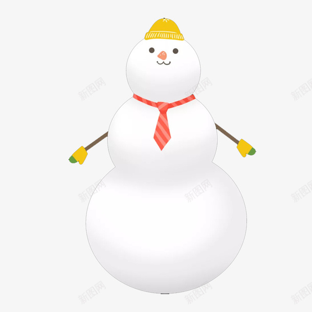 圣诞三球雪人png免抠素材_新图网 https://ixintu.com 圣诞节 圣诞元素 圣诞雪人 雪人 冬天