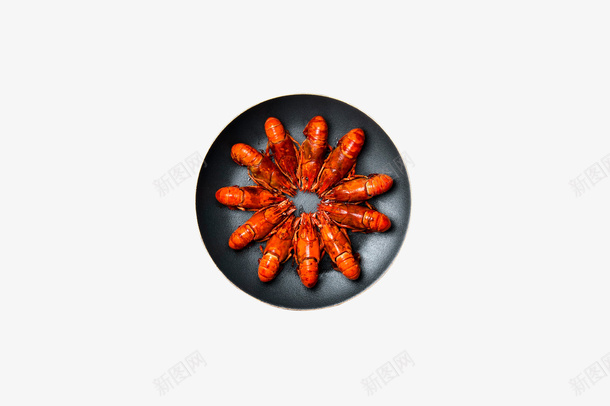 龙虾盘子里的龙虾食物美食海鲜png免抠素材_新图网 https://ixintu.com 龙虾 小龙虾 食物 美食