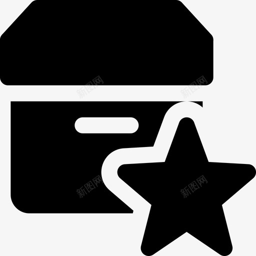 星型交付图标集填充svg_新图网 https://ixintu.com 星型 交付 图标 填充