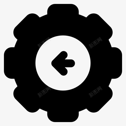 设置返回首选项编程svg_新图网 https://ixintu.com 设置 返回 首选项 编程 进度 服务 notif solid