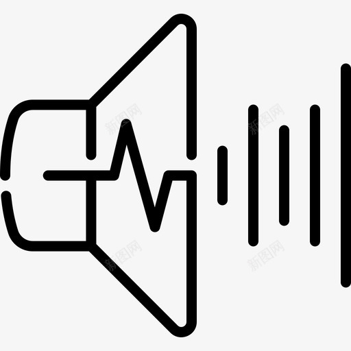 音频音频和视频30线性svg_新图网 https://ixintu.com 音频 视频 线性
