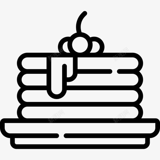 薄煎饼早上常规54直系svg_新图网 https://ixintu.com 薄煎饼 早上 常规 直系