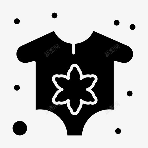 婴儿衣服新生儿svg_新图网 https://ixintu.com 婴儿 衣服 新生儿 淋浴 实心 雕文