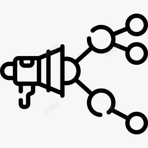 病毒式营销数字营销207线性营销svg_新图网 https://ixintu.com 营销 病毒 数字 线性