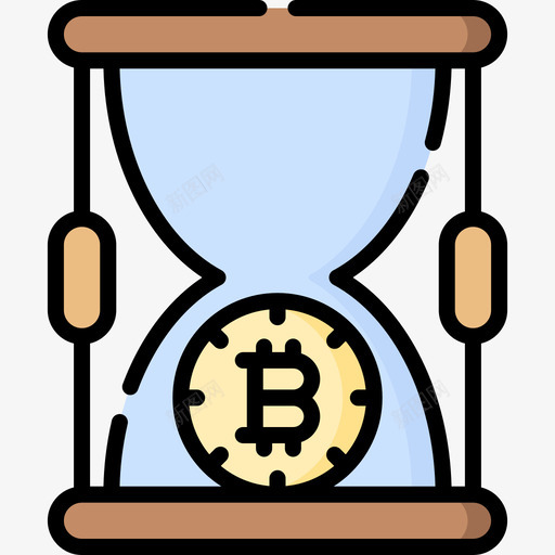 时间比特币171线性颜色svg_新图网 https://ixintu.com 时间 比特 线性 颜色